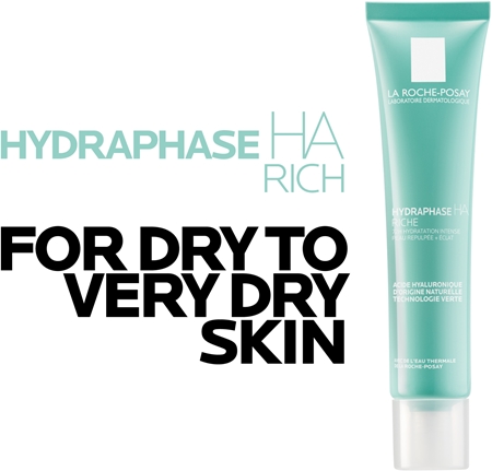 La Roche-Posay Hydraphase HA Hyaluronic Acid Rich Moisturiser Extra Hydrating Cream with hyaluronic acid