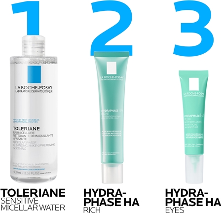La Roche-Posay Hydraphase HA Hyaluronic Acid Rich Moisturiser Extra Hydrating Cream with hyaluronic acid