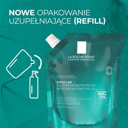 La Roche-Posay Effaclar oczyszczający peeling żelowy do cery tłustej i problematycznej