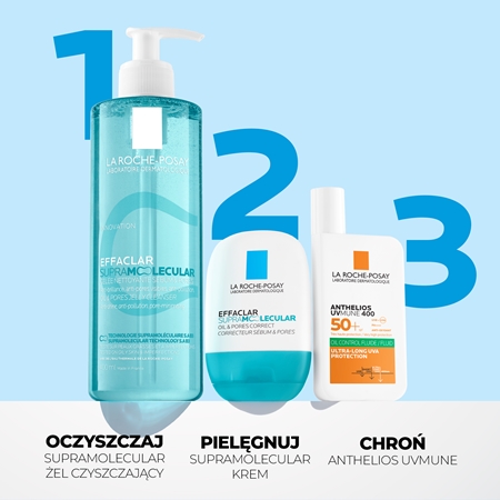 La Roche-Posay Effaclar Supramolecular matujący żel-krem przeciw błyszczeniu i rozszerzonym porom