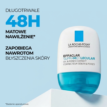 La Roche-Posay Effaclar Supramolecular matujący żel-krem przeciw błyszczeniu i rozszerzonym porom