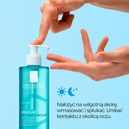 La Roche-Posay Effaclar Supramolecular żel oczyszczający przeciw błyszczeniu i rozszerzonym porom