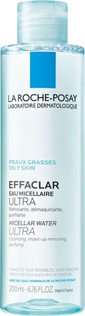 La Roche-Posay Effaclar Ultra apa pentru curatare cu particule micele pentru ten acneic