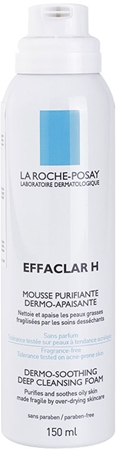 La Roche-Posay Effaclar H beruhigender Gesichtsschaum für problematische Haut, Akne
