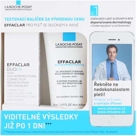 La Roche-Posay Effaclar DUO (+) zestaw kosmetyków IX.