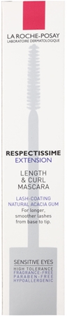 La Roche-Posay Respectissime Extension Mascara zum Verlängern und Stärken der Wimpern für empfindliche Augen