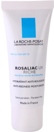 La Roche-Posay Rosaliac UV Riche Creme nutritivo calmante para a pele sensível propensa a vermelhidão SPF 15