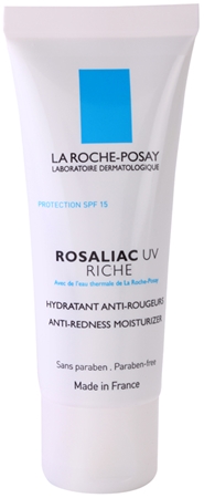 La Roche-Posay Rosaliac UV Riche crema nutriente lenitiva per pelli sensibili con tendenza agli arrossamenti SPF 15