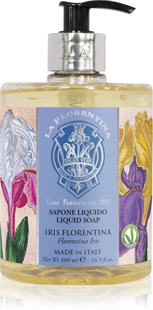 La Florentina Florentina Iris Liquid Soap přírodní tekuté mýdlo na ruce s vůní květin