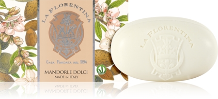 La Florentina Sweet Almonds Bath Soap sabão natural em barra para pele seca