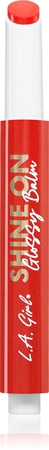 L.A. Girl Cosmetics Shine On błyszczący balsam do ust o działaniu nawilżającym