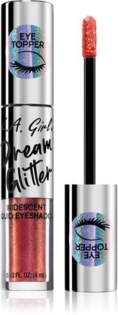 L.A. Girl Cosmetics Dream Glitter bleščeča tekoča senčila za oči