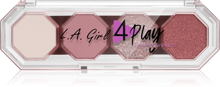 L.A. Girl Cosmetics 4 Play Palett för ögonskugga