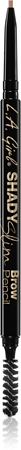 L.A. Girl Cosmetics Shady Slim crayon sourcils automatique avec brosse