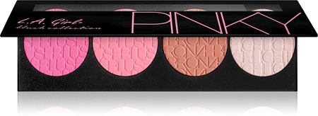 L.A. Girl Cosmetics Blush Collection fehérítő, bronzosító és arcpirosító