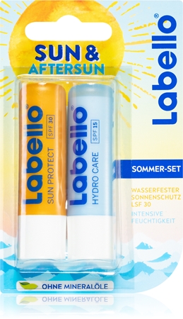 Labello Sun & Aftersun formato poupança para lábios