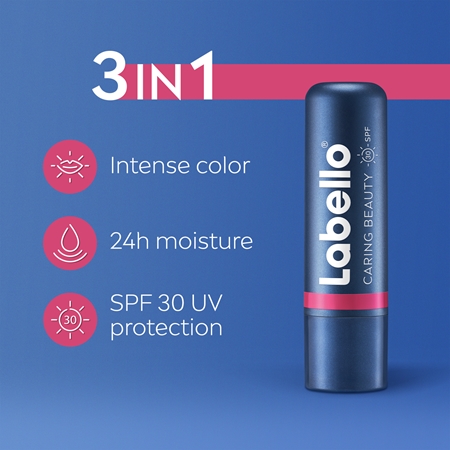 Labello Caring Beauty balsamo colorato labbra