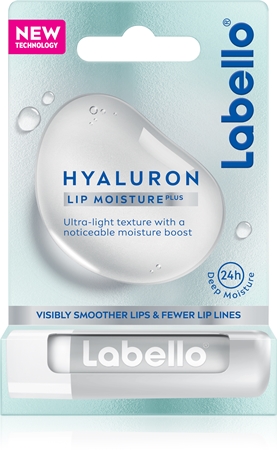 Labello Hyaluron Lip Moisture Plus hydratační balzám na rty s kyselinou hyaluronovou