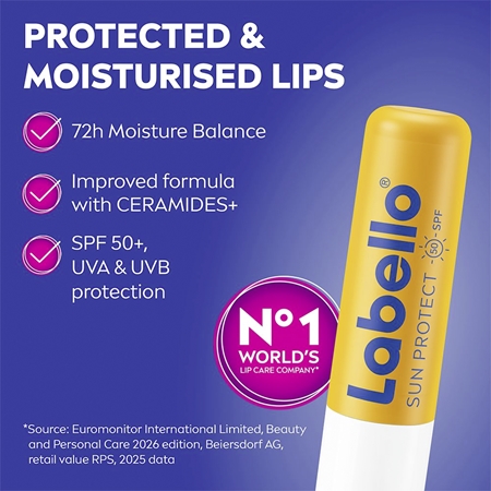 Labello Sun Protect SPF 50 ochranný balzam na pery SPF 50