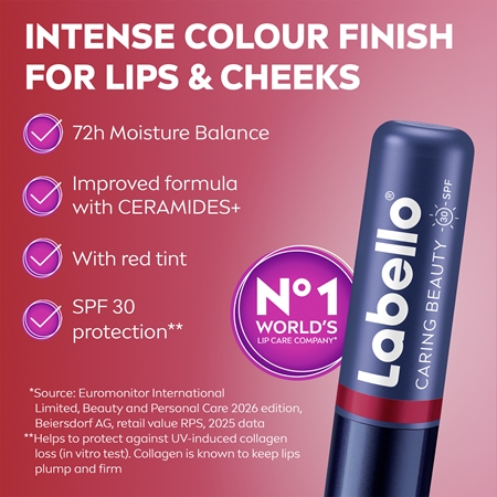 Labello Caring Beauty bálsamo labial tonificante