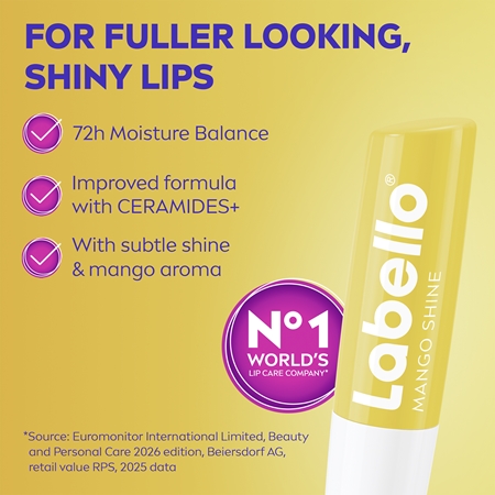 Labello Mango Shine balsam de buze colorat
