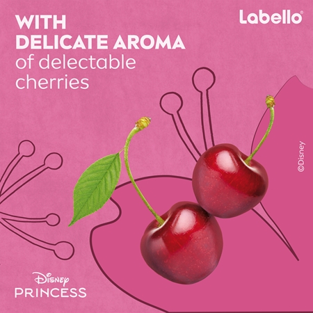Labello Disney Princess Cherry Shine Moisturizing Lip Balm