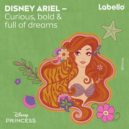 Labello Disney Princess Watermelon Shine Moisturizing Lip Balm
