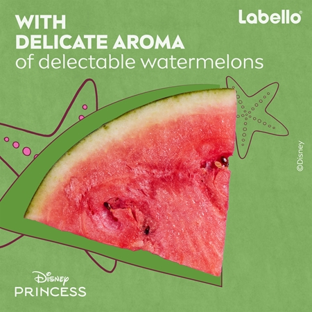 Labello Disney Princess Watermelon Shine Moisturizing Lip Balm
