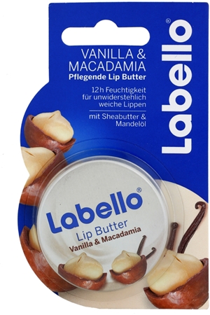Labello Vanilla & Macadamia burro per le labbra