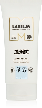 label.m M-Plex Bond Repairing Miracle Mask globinsko hranilna maska za vse tipe las