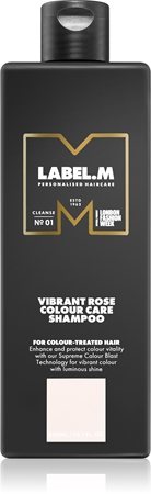 label.m Vibrant Rose Shampoo for colour protection