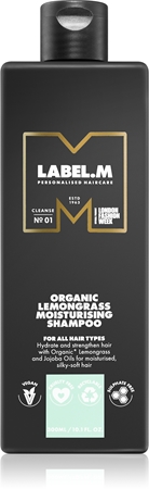 label.m Organic Lemongrass hydratačný šampón pre všetky typy vlasov