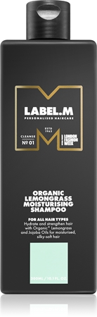 label.m Organic Lemongrass зволожуючий шампунь для всіх типів волосся