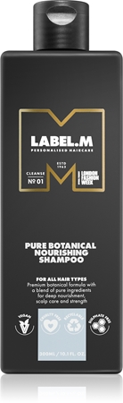 label.m Pure Botanical intenzivně hydratační šampon pro všechny typy vlasů
