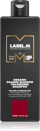 label.m Organic Orange Blossom Shampoo til hårvolumen