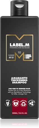 label.m Amaranth šampon za zgostitev za tanke lase