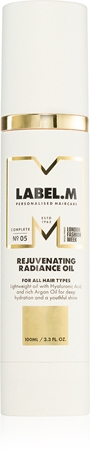 label.m Rejuvenating Radiance Oil Olio leggero per capelli