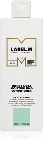 label.m Honey & Oat après-shampoing hydratant à usage quotidien