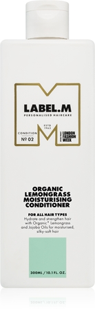 label.m Organic Lemongrass Fugtgivende balsam til alle hårtyper
