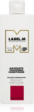 label.m Amaranth Schaum für größere Haardichte bei sehr empfindlichen und schütter werdenden Haaren für feines Haar