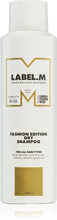label.m Fashion Edition suchy szampon do włosów blond