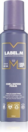 label.m Curl pěna pro kudrnaté vlasy
