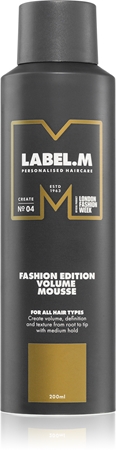label.m Fashion Edition Luksus volumengivende mousse til alle hårtyper