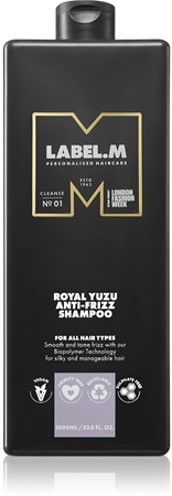 label.m Royal Yuzu vyhlazující šampon proti krepatění