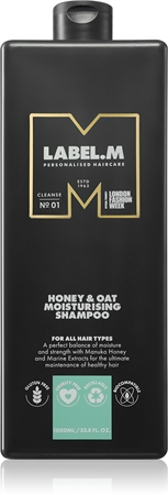 label.m Honey & Oat shampoing hydratant à usage quotidien