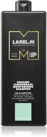 label.m Lemongrass Moisturising Shampoo shampoo idratante con limone e citronella