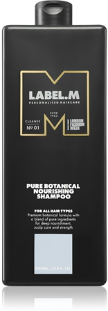 label.m Botanical Nourishing Shampoo Intensiv nærende shampoo til alle hårtyper
