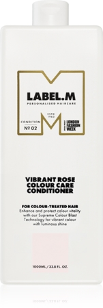 label.m Vibrant Rose Colour Care Conditioner balsamo idratante per capelli tinti