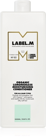 label.m Organic Lemongrass Moisturising Conditioner dybdevirkende og fugtgivende conditioner Med citron og citrongræs