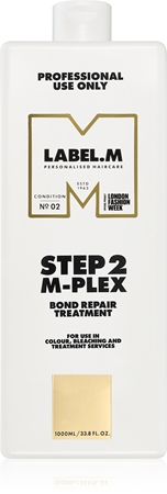label.m Step 2 tratamento regenerador e restaurador da pele para cabelo